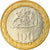 Coin, Chile, 100 Pesos, 2011, Santiago, AU(55-58), Bi-Metallic, KM:236
