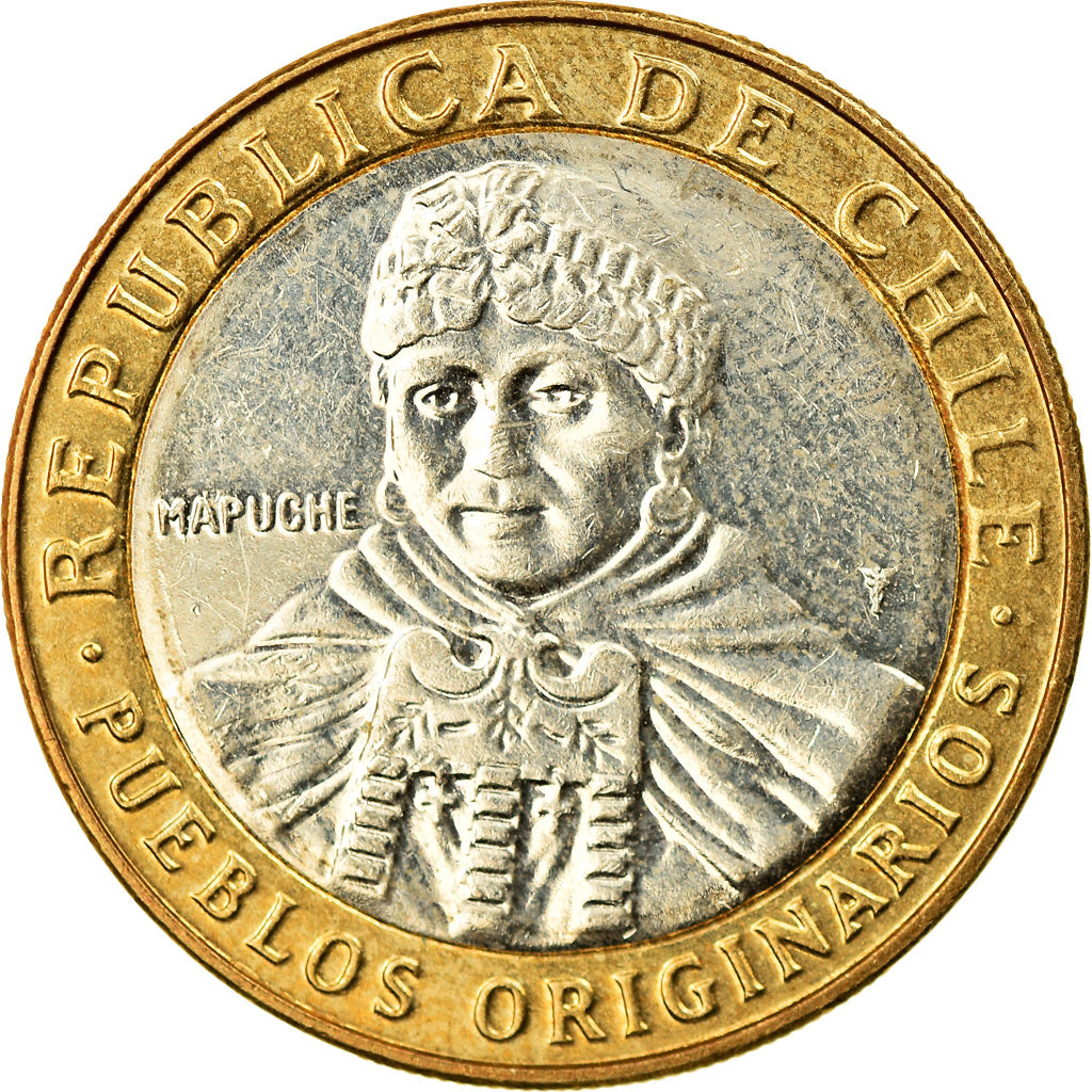 Monnaie, Chile, 100 Pesos, 2015, SUP, Bi-Metallic