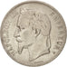 Francia, Napoleon III, Napoléon III, 5 Francs, 1867, Paris, BB, Argento, KM:...