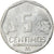 Coin, Peru, 5 Centimos, 2011, Lima, EF(40-45), Aluminum, KM:304.4a