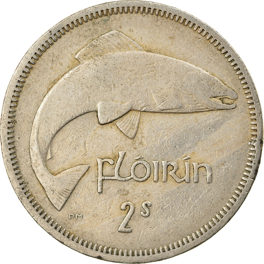 Moneta, REPUBLIKA IRLANDII, Florin, 1994, EF(40-45), Miedź-Nikiel, KM:15a