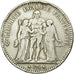 Coin, France, Hercule, 5 Francs, 1877, Paris, VF(20-25), Silver, KM:820.1