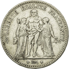 Monnaie, France, Hercule, 5 Francs, 1875, Paris, TB+, Argent, KM:820.1