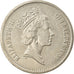 Moneta, Gibilterra, Elizabeth II, 10 Pence, 1988, BB, Rame-nichel, KM:23.1