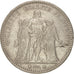 FRANCE, Hercule, 5 Francs, 1874, Paris, KM:820.1, TB+, Silver, Gadoury:745a