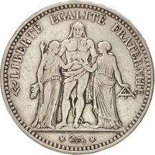 FRANCE, Hercule, 5 Francs, 1873, Bordeaux, KM:820.2, TB+, Silver, Gadoury:745a
