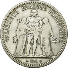 Coin, France, Hercule, 5 Francs, 1848, Paris, VF(30-35), Silver, KM:756.1