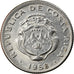 Moneda, Costa Rica, 10 Centimos, 1958, MBC, Acero inoxidable, KM:185.1a