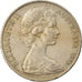 Moneta, Australia, Elizabeth II, 20 Cents, 1973, EF(40-45), Miedź-Nikiel, KM:66