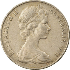 Coin, Australia, Elizabeth II, 20 Cents, 1973, EF(40-45), Copper-nickel, KM:66