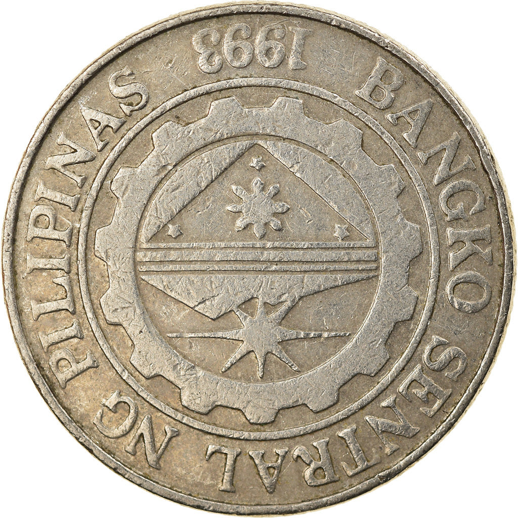 Moneta, Filippine, Piso, 1996, BB, Rame-nichel, KM:269