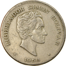 Moneda, Colombia, 50 Centavos, 1958, MBC, Cobre - níquel, KM:217