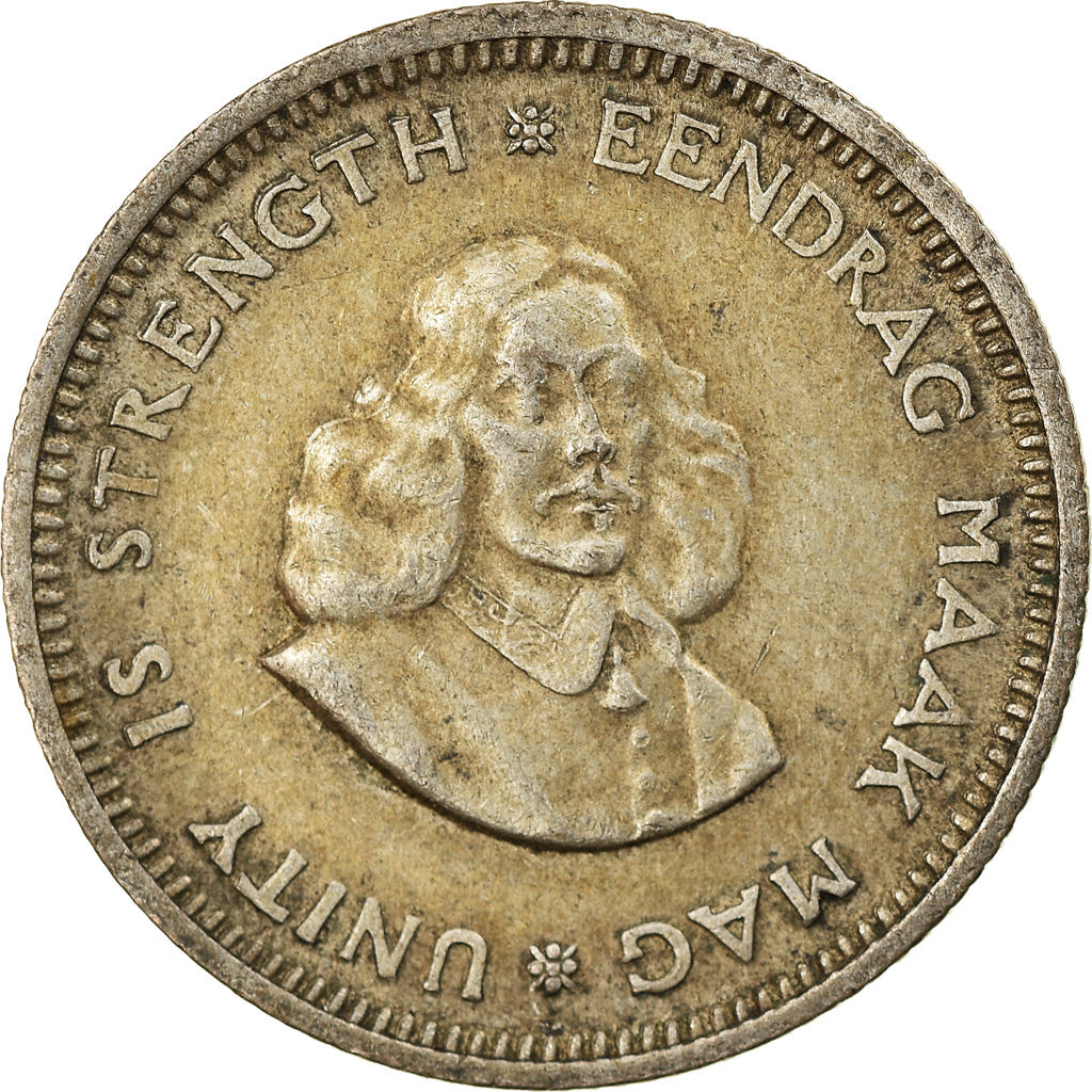 Monnaie, Afrique du Sud, 5 Cents, 1963, TTB, Argent, KM:59