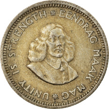Monnaie, Afrique du Sud, 5 Cents, 1963, TTB, Argent, KM:59