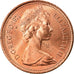 Coin, Great Britain, Elizabeth II, New Penny, 1971, AU(55-58), Bronze, KM:915