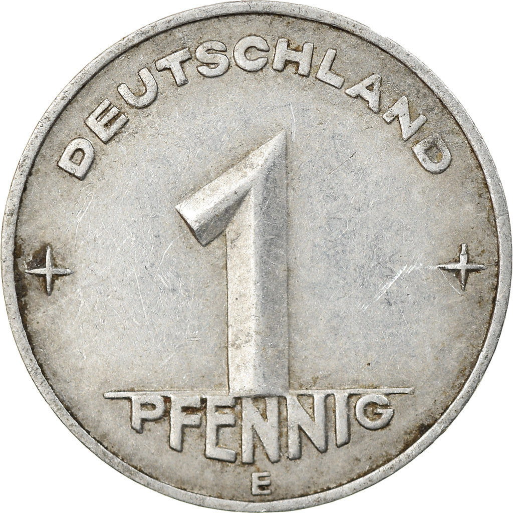 Monnaie, GERMAN-DEMOCRATIC REPUBLIC, Pfennig, 1953, Muldenhütten, TTB