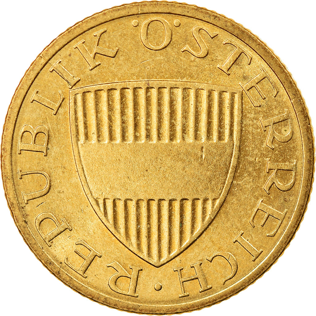 Coin, Austria, 50 Groschen, 1992, EF(40-45), Aluminum-Bronze, KM:2885