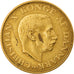 Coin, Denmark, Christian X, Krone, 1945, Copenhagen, EF(40-45), Aluminum-Bronze