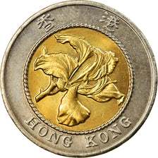 Moneta, Hong Kong, Elizabeth II, 10 Dollars, 1994, SPL-, Bi-metallico, KM:70