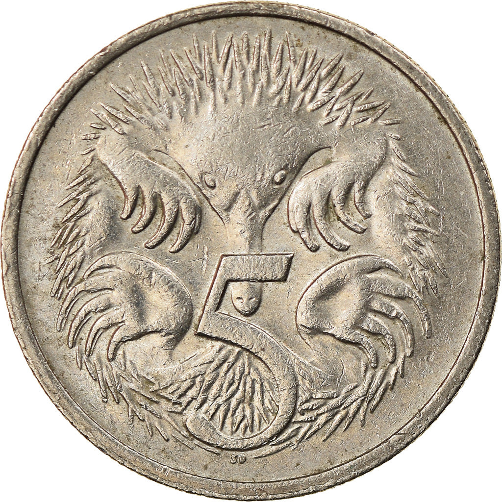 Monnaie, Australie, Elizabeth II, 5 Cents, 1983, TTB, Copper-nickel, KM:64