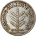 Moneda, Palestina, 100 Mils, 1942, MBC, Plata, KM:7