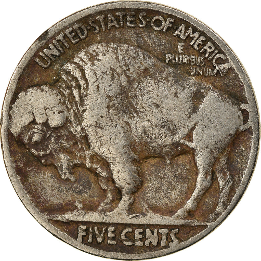 Moneda, Estados Unidos, Buffalo Nickel, 5 Cents, 1927, U.S. Mint, Philadelphia