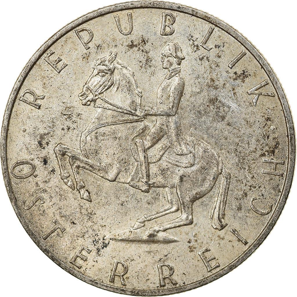Münze, Österreich, 5 Schilling, 1966, SS, Silber, KM:2889