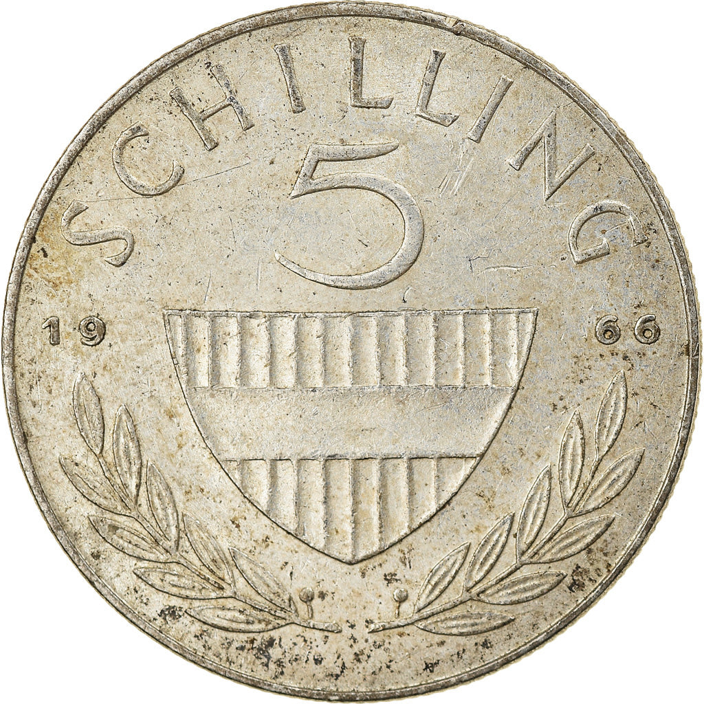 Münze, Österreich, 5 Schilling, 1966, SS, Silber, KM:2889