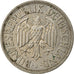 Coin, GERMANY - FEDERAL REPUBLIC, Mark, 1957, Hambourg, EF(40-45)