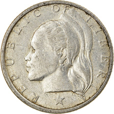 Moneta, Liberia, 10 Cents, 1960, SPL-, Argento, KM:15