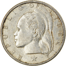 Monnaie, Liberia, 10 Cents, 1960, SUP, Argent, KM:15