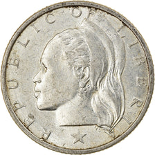 Moneta, Liberia, 10 Cents, 1960, SPL-, Argento, KM:15