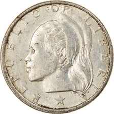 Coin, Liberia, 10 Cents, 1960, AU(55-58), Silver, KM:15