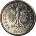 Coin, Poland, 50 Groszy, 2009, Warsaw, MS(63), Copper-nickel, KM:281