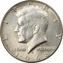 Moneta, Stati Uniti, Kennedy Half Dollar, Half Dollar, 1968, U.S. Mint, Denver