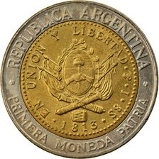 Moneta, Argentina, Peso, 1996, BB, Bi-metallico, KM:112.1