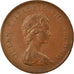Monnaie, Falkland Islands, Elizabeth II, 2 Pence, 1987, TTB, Bronze, KM:3
