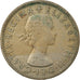 Moneta, Gran Bretagna, Elizabeth II, Florin, Two Shillings, 1956, BB