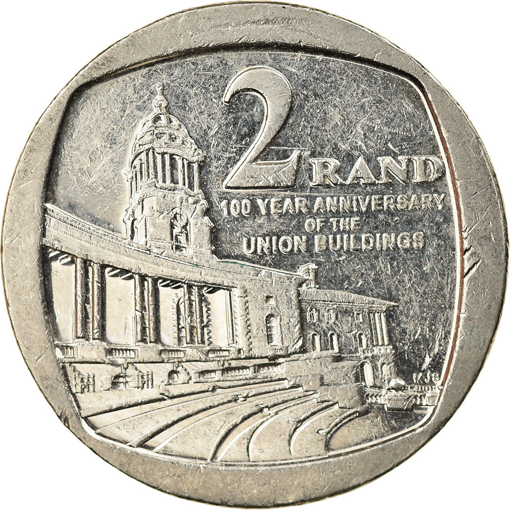 Münze, Südafrika, 2 Rand, 2013, VZ, Nickel plated steel