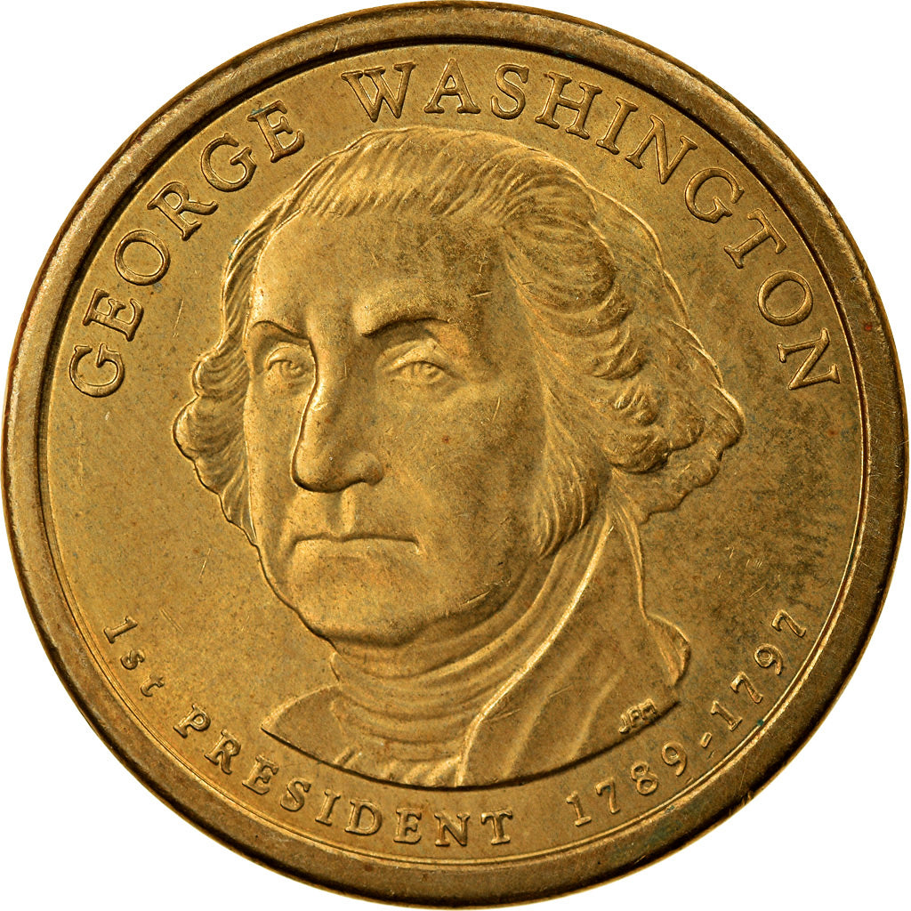 Moneta, Stati Uniti, Dollar, 2007, U.S. Mint, Denver, BB, Rame placcato
