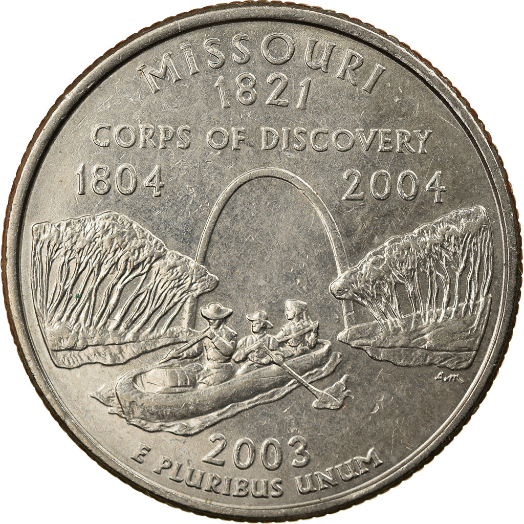 Münze, Vereinigte Staaten, Missouri, Quarter, 2003, U.S. Mint, Philadelphia