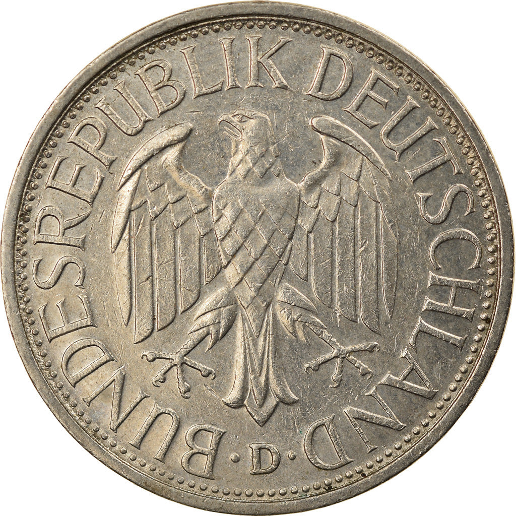 Coin, GERMANY - FEDERAL REPUBLIC, Mark, Undated (1985-89), Munich, EF(40-45)