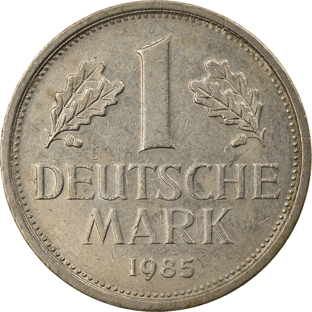 Coin, GERMANY - FEDERAL REPUBLIC, Mark, Undated (1985-89), Munich, EF(40-45)