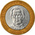 Moneda, República Dominicana, 5 Pesos, 2005, MBC, Bimetálico, KM:89