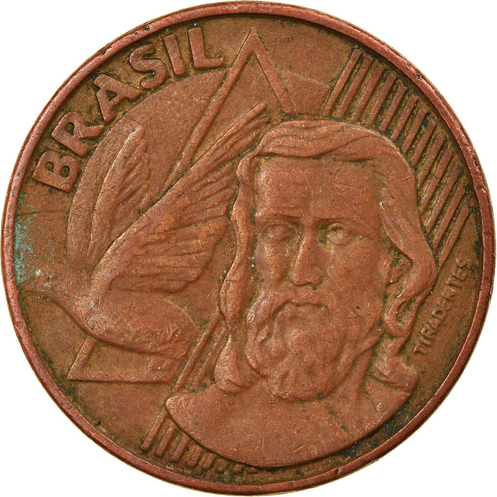Monnaie, Brésil, 5 Centavos, 2002, TTB, Copper Plated Steel, KM:648