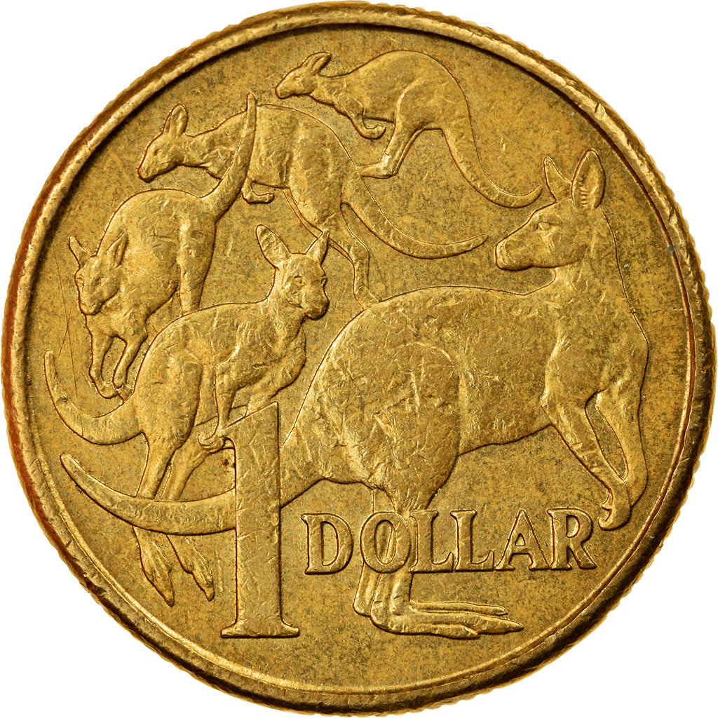 Coin, Australia, Elizabeth II, Dollar, 2008, Royal Australian Mint, EF(40-45)