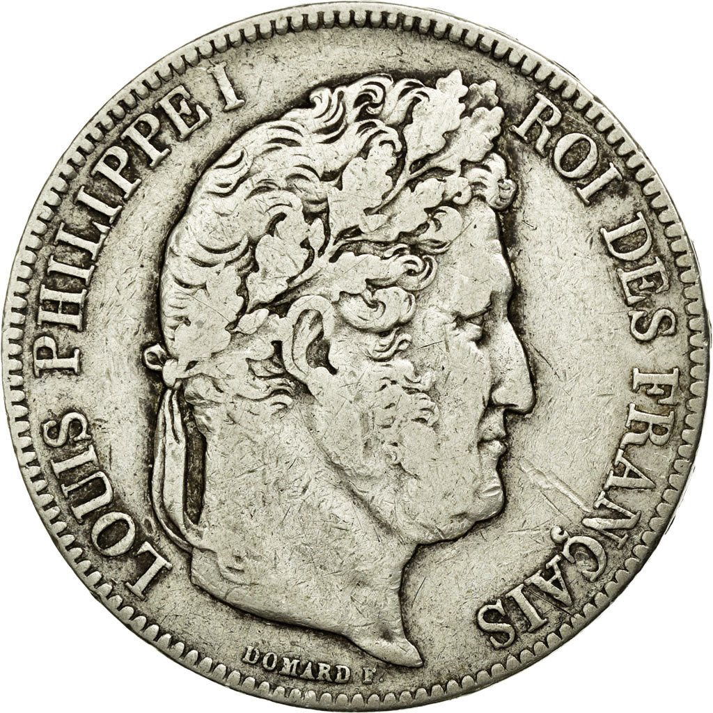 Monnaie, France, Louis-Philippe, 5 Francs, 1840, Strasbourg, TB+, Argent