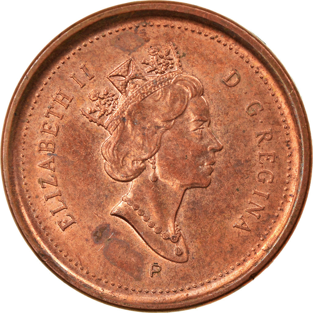 Coin, Canada, Elizabeth II, Cent, 2003, Royal Canadian Mint, EF(40-45), Copper