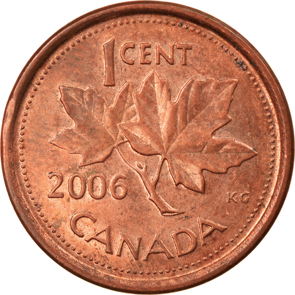 Münze, Kanada, Elizabeth II, Cent, 2006, Royal Canadian Mint, SS, Copper Plated