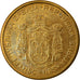 Moneta, Serbia, 2 Dinara, 2009, EF(40-45), Miedź platerowana stalą, KM:49
